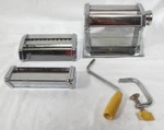 Marcato Atlas 150 Hand-crank Pasta Maker W/ Extra Spaghetti Attachment. Fixed Price $57.45.