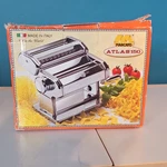 Marcato Atlas 150 Deluxe Manual Pasta Maker Stainless Steel Silver 3-PIECE Set. Fixed Price $75.00.
