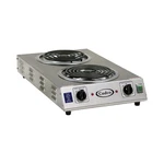 Cadco CDR-2TFB 13-1/2" Electric Countertop Hotplate W/ (2) Tubular Burners, V.... Fixed Price $392.48.