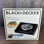 Black + Decker SB1001B Single-burner Portable Buffet Range New. Fixed Price $18.08.