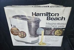 Hamilton Beach 86650 Electric Pasta & Noodle Maker New Damaged Box. Fixed Price $79.99.