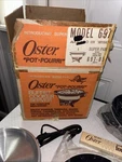 Oster Controlled Heat Pot Pourri Buffet/cooker/server. Fixed Price $22.00.