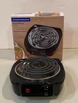 Durabrand Electric Compact Portable Burner SBS110-B. Fixed Price $15.99.