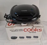 Sensio 3 In 1 Grill Waffle Sandwich Maker S-627 Jcp Home Cooks New Open Box. Fixed Price $29.95.