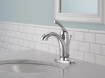 Delta Haywood Handle Single-hole Bathroom Chrome-certified Refurbished. Fixed Price $70.80.