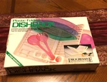 Plastic Folding Dish Rack, Progressive International Corp - 1993. Fixed Price $8.99.