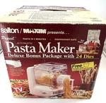 New! Salton Ronco Popeil P400 Automatic Pasta Maker 24 Dies- Unopened. Fixed Price $118.74.