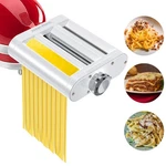 Pasta Maker Attachment For Kitchenaid Stand Mixers 3 1 Set Includes .... Fixed Price $77.42.