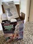 Emson Manual Machine. Unused Box With Instructions. 5 Types Of Pasta.. Fixed Price $19.99.