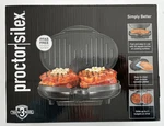 Proctor Silex Compact Nonstick Grill, Model 25218MN, New & Sealed. Fixed Price $18.00.
