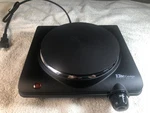 Elite Cuisine Maxi-matic Portable Electric Burner. Fixed Price $14.50.