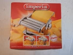Imperia Ipasta Maker Machine Italy Easy Lock Dial Chrome Dal 1932 New. Fixed Price $35.00.