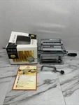 Marcato Atlas 150 Wellness Manual Pasta Maker Machine Chrome Steel Crank Clamp. Fixed Price $44.91.