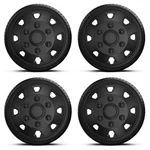 Wheel Trims 16" Black Deep Dish Hub Caps Set Of 4 Fits Rover Metro. Fixed Price $42.94.