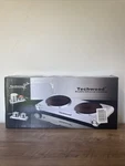 Techwood Electric Stove Double Infrared Cooktop - Never Used. Fixed Price $99.99.