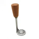 Mini Potato Masher,avocado With Wood Non Slip Handle,stainless Steel M.... Fixed Price $18.42.
