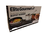 Elite Gourmet Electric Double Buffet Burner Brand New. Fixed Price $24.95.