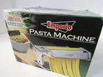 New Open Box Emporio Pasta Machine Adjustable Steel Rollers MEMP-0300. Fixed Price $39.99.