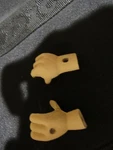 Piggy Cook/chef Cook/burger Reproduction Hand Set. Fixed Price $17.00.