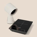 Ciarra Cooking Essential Bundle 1: Hood Go White & Induction Cooktop. Fixed Price $259.99.
