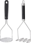 2PCS Masher, Olulu Heavy Duty Stainless Steel Mashed Potatoes. Fixed Price $10.63.