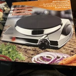 Brentwood 1,000-WATT Electric Single-burner Hot Plate. Fixed Price $22.16.