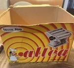 La Nuova Altea Lusso 160 Pasta Noodle Maker Hand Crank Vintage Italy Orig Box. Fixed Price $29.95.