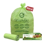 Simply Bio 50-55 Gallon Compostable Trash Bags Count (pack Of 12), Green. Fixed Price $37.44.
