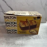 Salton Hot Basket BH-5 Electric Food Fryer Warmer Walnut New Open Box. Fixed Price $39.99.