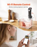 Vevor Precision Cooker, 1100W Sous-vide Cooking Machine, Wifi Immersio. Fixed Price $103.95.