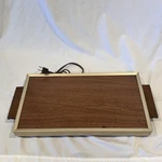 Vintage Cornwall Electric Warming Tray Model 1418 Woodgrain Food Warmer Usa. Fixed Price $29.99.