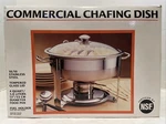 New/open Box*seville Classics Qt. Commercial Chafing Dish W/lid*no. 14014. Fixed Price $66.15.