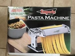 Emporio Pasta Machine Manual Crank Stainless Steel Fettuccine Noodle Roller. Fixed Price $29.90.