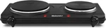 Elite Gourmet 1500W Electric Hot Plate Double Cast Iron Burner Black Easy Clean. Fixed Price $33.59.
