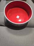 Disney Mickey Mouse Red Deco Ceramic Pet Bowl 5 Cups 40 Fl Oz Dishwasher Safe. Fixed Price $6.99.