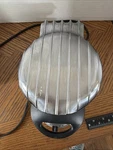 Villaware Stainless Steel Waffle Maker Uno 2005 Petite Round 3 Tested Works. Fixed Price $36.00.