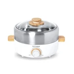 Multi-cooker Hot Pot Shabu 2.5 Qt White Electric Nonstick Grilling Plate. Fixed Price $67.95.