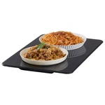16.5" X 11" Electric Food Buffet Server 100W Glass Warming Tray. Fixed Price $19.69.