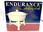 Endurance Stainless Steel 3-QUART Chafing Dish Nib. Fixed Price $34.95.
