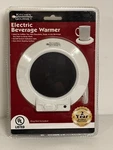 Kitchen Gourmet Electric Beverage Warmer 686712 White New Sealed. Fixed Price $14.99.