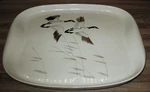 Vintage Cornwall Thermo China T92 Electric Food Warming Platter Tray 16" X 12". Fixed Price $49.99.