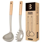 Pasta Fork And Ladle Set, Perfect Serving Hot Soup, Stirring, Sauce P.... Fixed Price $23.19.