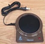 Unbranded (TS-901) Brown Circle / Round Coffee Cup Warmer Only **read**. Fixed Price $24.08.