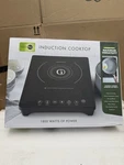 Greenpan Induction Cooktop Countertop 1800W Portable Electric Burner. Fixed Price $97.77.
