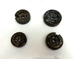 Ge Cooktop Model JGP336BED1BB Burner Base 4 Pieces Lot Set. Fixed Price $99.00.