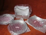 Infusion Collection 3-PACK Chrome Cover Set Triple Burner Buffet W/lid Rest New. Fixed Price $35.00.