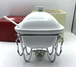Wildly Delicious Warm Dip 5PC Serving Set Appetizer Tray Good Condition. Fixed Price $20.39.