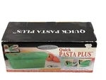 Quick Pasta Plus Maker Gourmet Trends - Seen On Tv. Fixed Price $12.19.