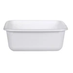 Rubbermaid White Plastic Dishpan 11.4 Qt #FG2951ARWHT New. Fixed Price $11.99.