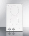 Summit CR2220WHE 12" Smoothtop Electric Cooktop Burners White 230V. Fixed Price $499.18.